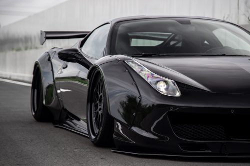 Liberty Walk Ferrari 458 wide body kit