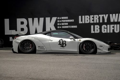 LB-WORKS Ferrari 458 Lip Spoiler Body Kit by Liberty Walk
