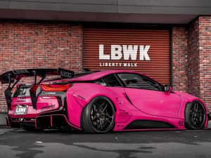 Liberty Walk BMW i8 Widebody LBWORKS Complete kit from JAPAN to USA North America Official Shop