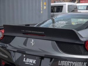 LB-WORKS Ferrari 458 Rear Duck Tail Wing