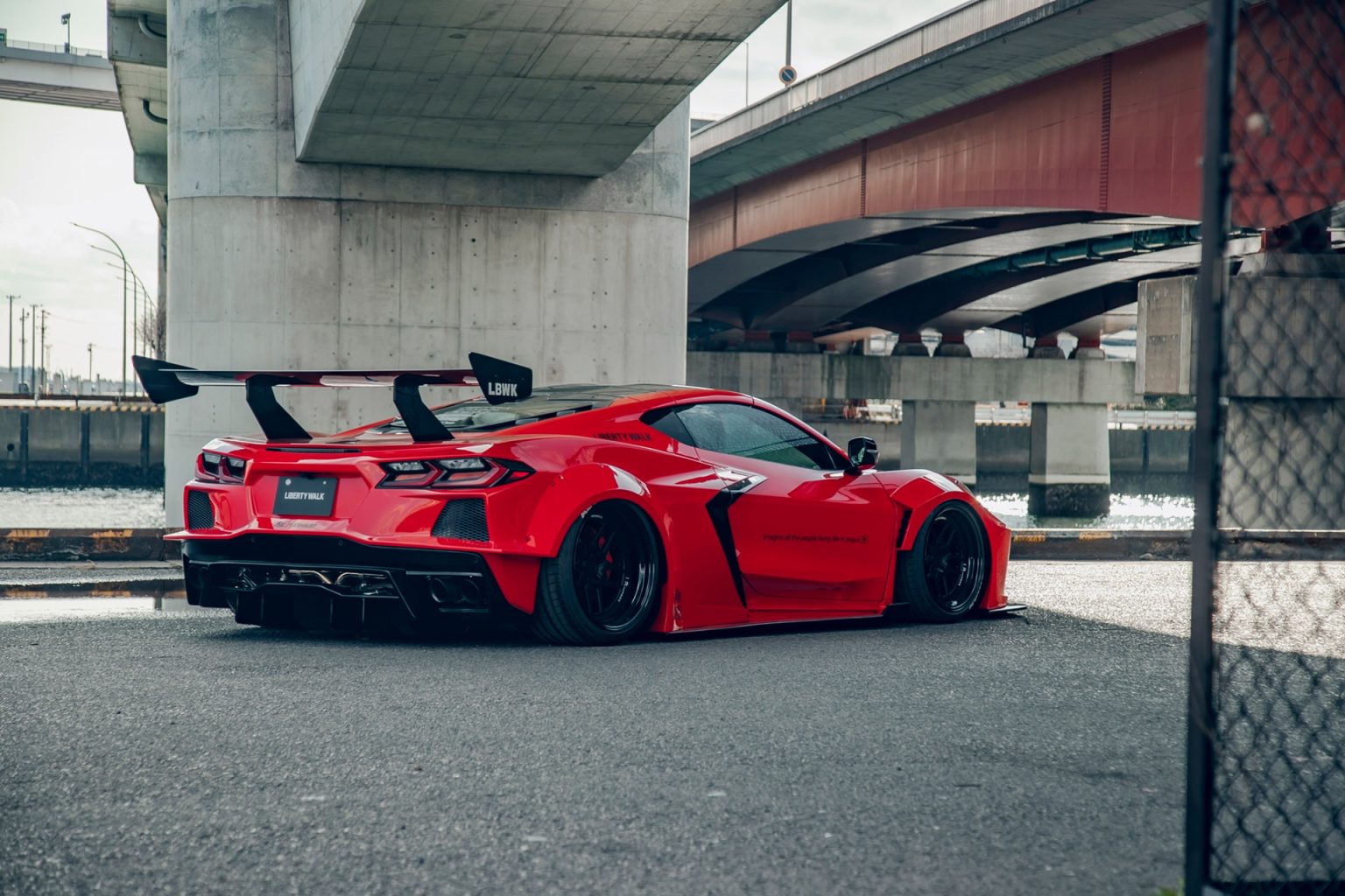 LB★Silhouette Works Chevrolet Corvette C8 Body Kit Liberty Walk