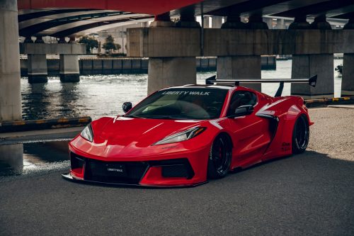 LB★Silhouette Works Chevrolet Corvette C8 Body Kit | Liberty Walk