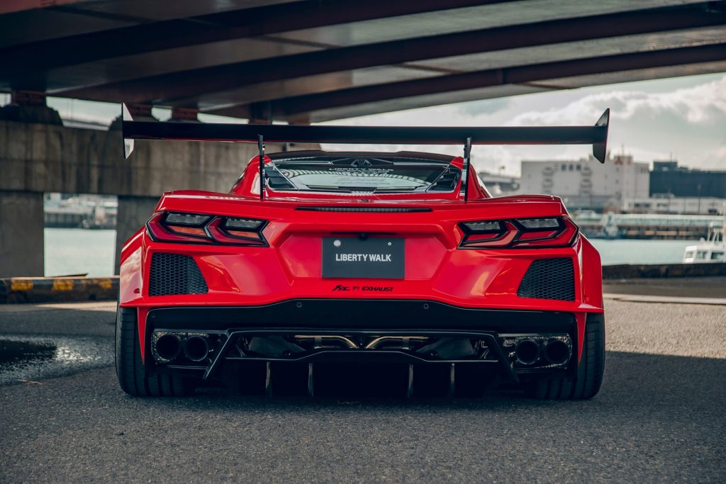 LB★Silhouette Works Chevrolet Corvette C8 Body Kit | Liberty Walk