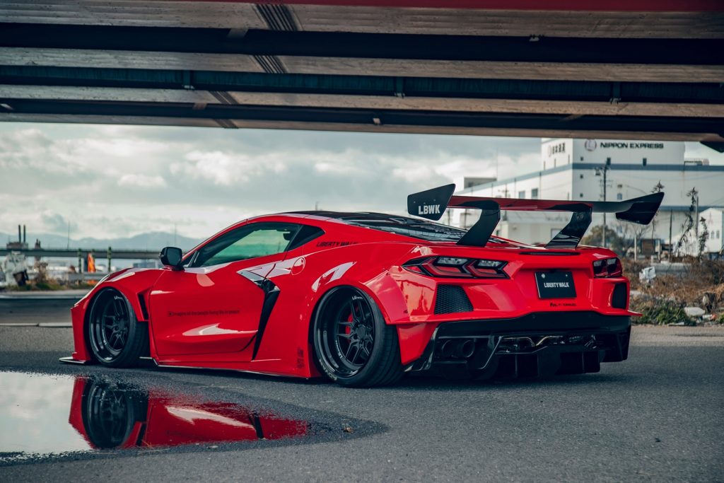 LB★Silhouette Works Chevrolet Corvette C8 Body Kit | Liberty Walk