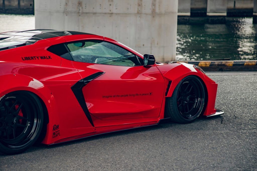 LB★Silhouette Works Chevrolet Corvette C8 Body Kit Liberty Walk