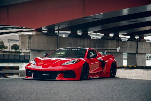 LB★Silhouette Works Chevrolet Corvette C8 Body Kit | Liberty Walk