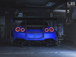 LB★Works Nissan GT-R R35 Type 2 Rear Bumper