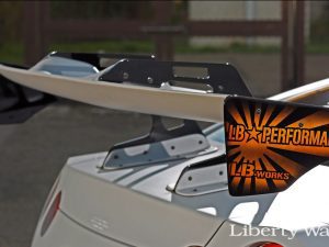 LB★Works Nissan GT-R R35 Ver 1 Wing GT Style Big Wang
