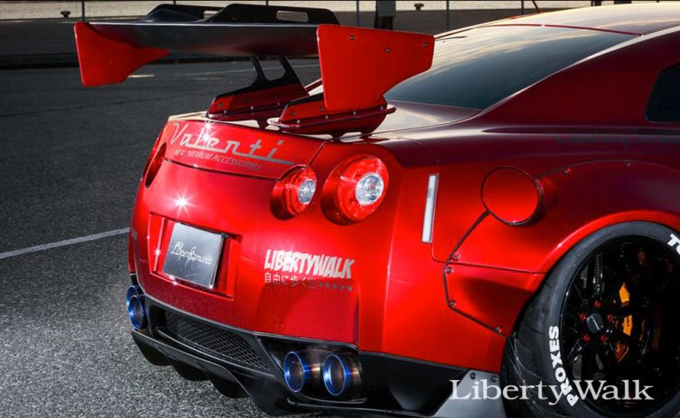 LB★Works Nissan GT-R R35 Ver 1 Wing | Liberty Walk