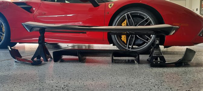 LB★Works Lamborghini Gallardo Rear Diffuser OPEN BOX ITEM