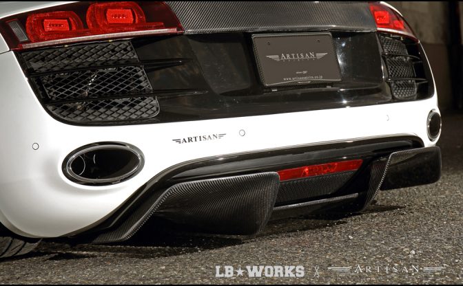 LB★Works Audi R8 Rear Diffuser