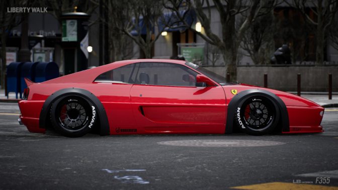 Liberty Walk Ferrari F355 Body Kit
