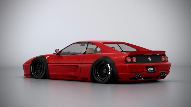 Ferrari F355 Widebody Kit from Liberty Walk LBWK Lb Works USA