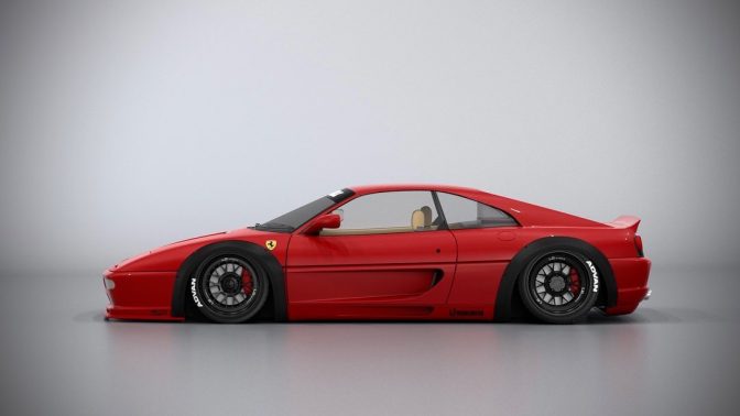 Liberty Walk Ferrari F355 Widebody Kit from Liberty Walk LBWK Lb Works USA