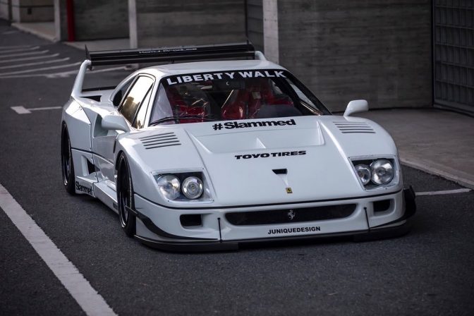 Liberty Walk Ferrari F40 Customized Widebody Kit from LB Works Master Kato