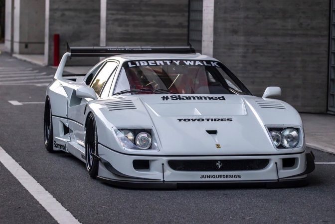 Liberty Walk Ferrari F40 Customized Widebody Kit from LB Works Master Kato