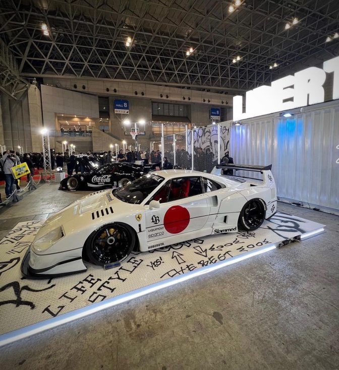 Liberty Walk Ferrari F40 Revealed January 2023 Tokyo Auto Salon