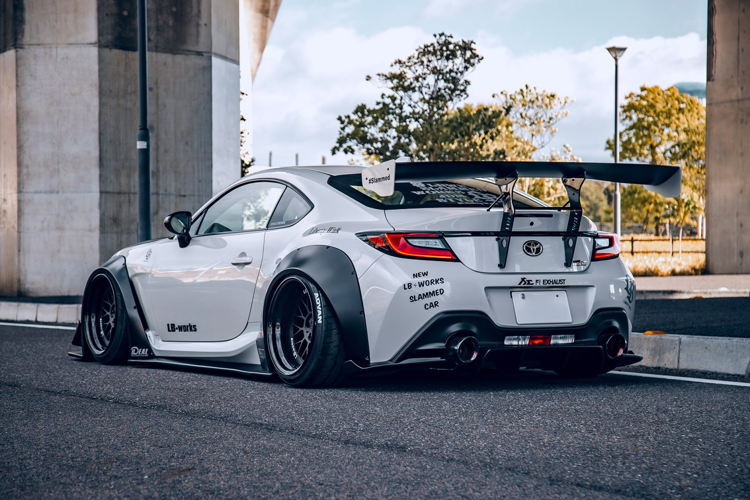 LB★Nation Subaru BRZ (ZD8) Rear GT Wing Ver. 1 | Liberty Walk