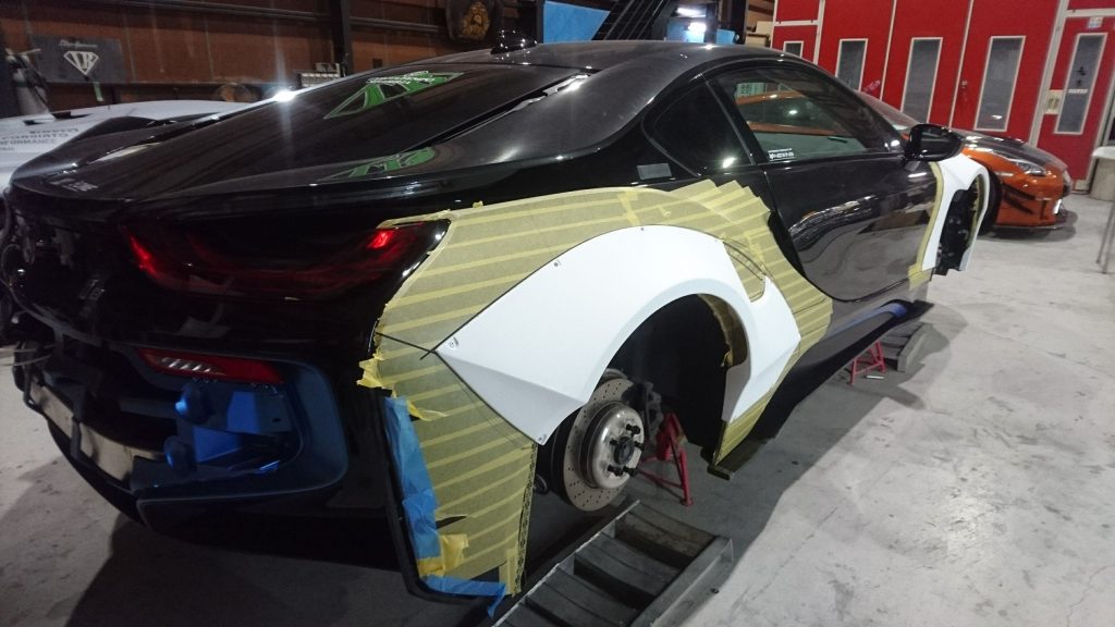 Liberty Walk BMW i8 Install Pics only from LibertyWalk.shop - #1 Official Liberty Walk Shop in USA/Canada