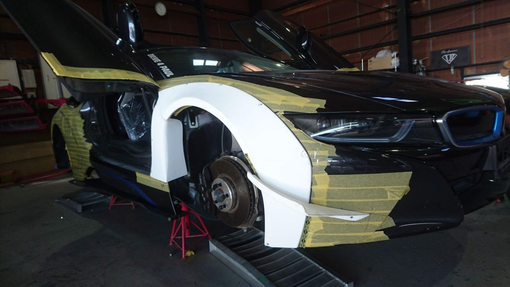 Liberty Walk BMW i8 Install Pics only from LibertyWalk.shop - #1 Official Liberty Walk Shop in USA/Canada