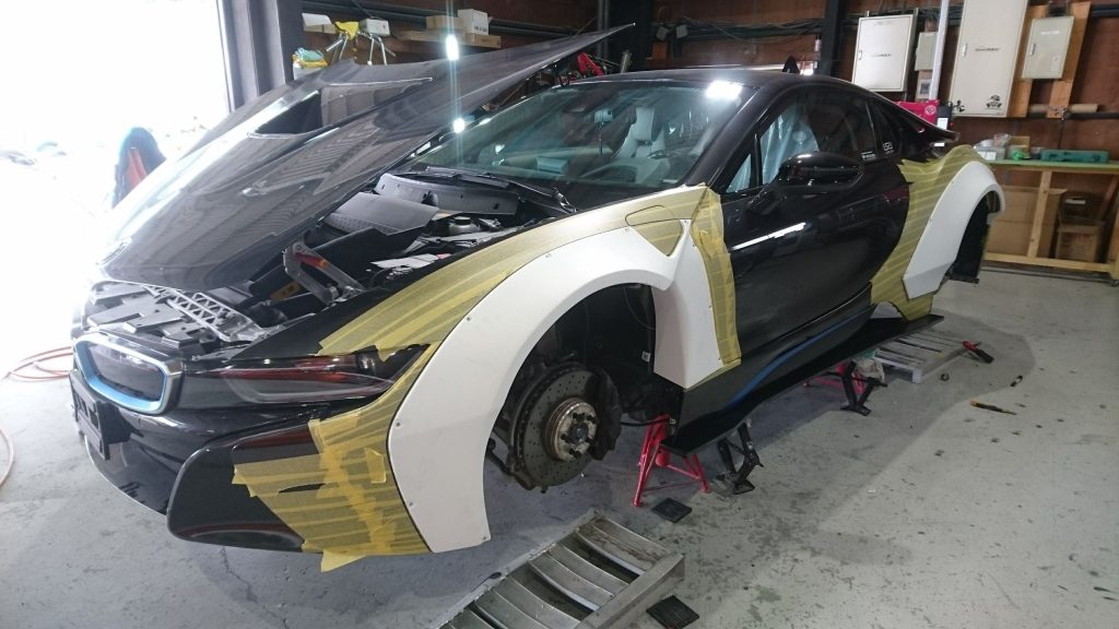 Liberty Walk BMW i8 Install Pics only from LibertyWalk.shop - #1 Official Liberty Walk Shop in USA/Canada