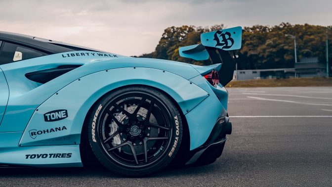 LB-WORKS Ferrari F8 Rear
