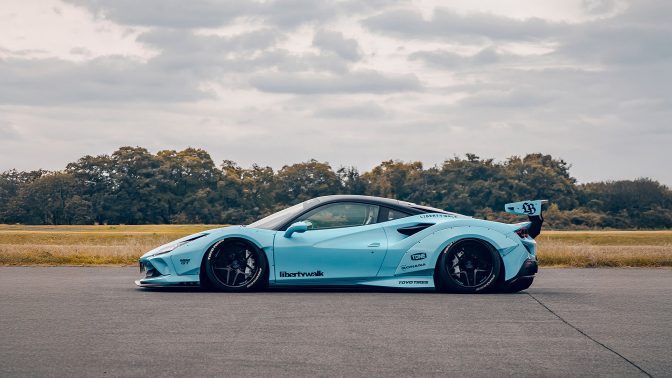 Liberty Walk Ferrari F8 Tributo