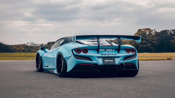 Liberty Walk Ferrari F8 Tributo Rear Diffuser