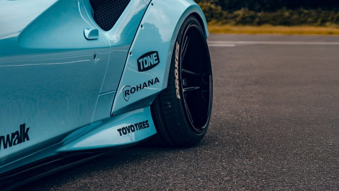 Liberty Walk Ferrari F8 Tributo Side Skirts
