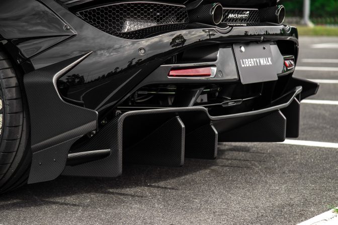 Liberty Walk McLaren 720S Dry Carbon Rear Diffuser