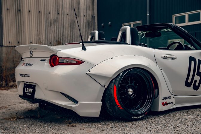 Liberty Walk Mazda Roadster ND Rear Wing