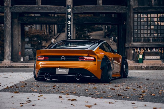 Liberty Walk Nissan Z Wing 400Z Rear Spoiler Ducktail