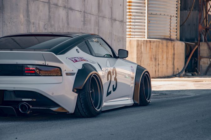 Liberty Walk Nissan Z Wing 400Z Rear Spoiler Ducktail