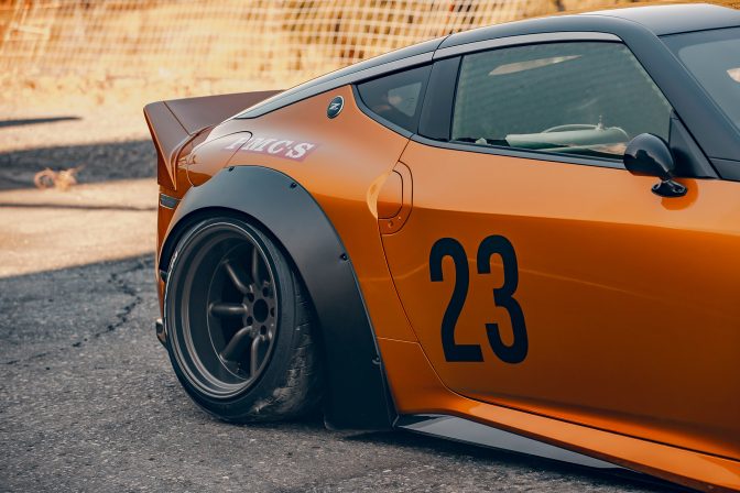 Liberty Walk Nissan Z Wing 400Z Rear Spoiler Ducktail