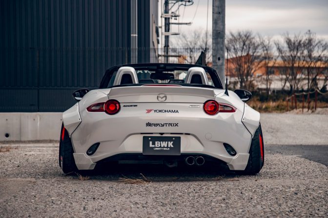 Liberty Walk Mazda Roadster ND Rear Mudguard