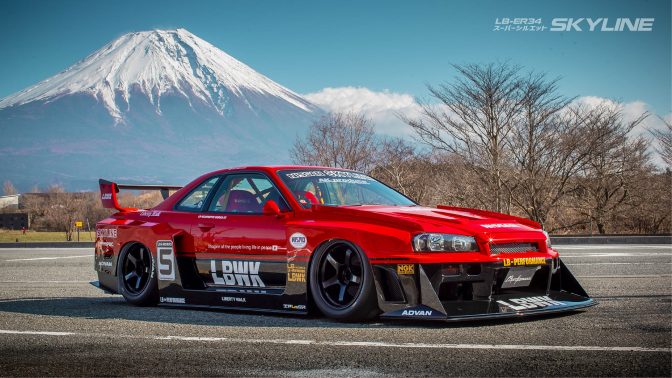 LB-ER34 Super Silhouette Skyline