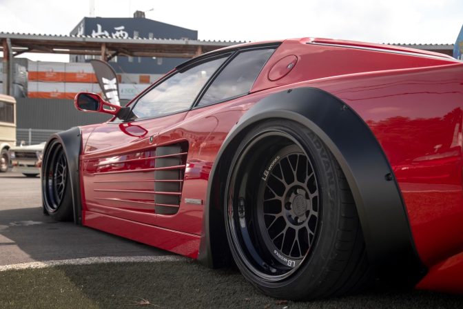 LB★WORKS Ferrari Testarossa Side Skirts by Liberty Walk