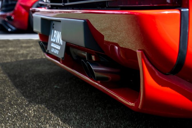 LB★WORKS Ferrari Testarossa Rear Diffuser by Liberty Walk