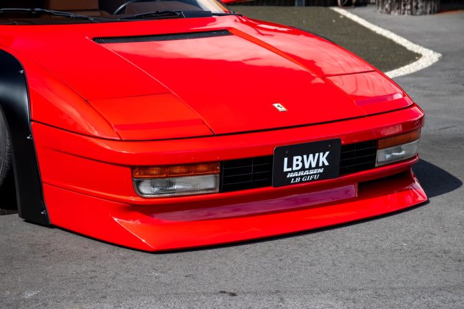 LB★WORKS Ferrari Testarossa Front Lip by Liberty Walk