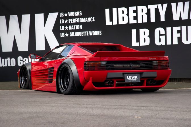 LB★WORKS Ferrari Testarossa Rear Diffuser by Liberty Walk