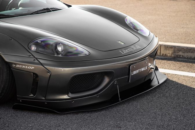 Liberty Walk Ferrari 360 wide body kit