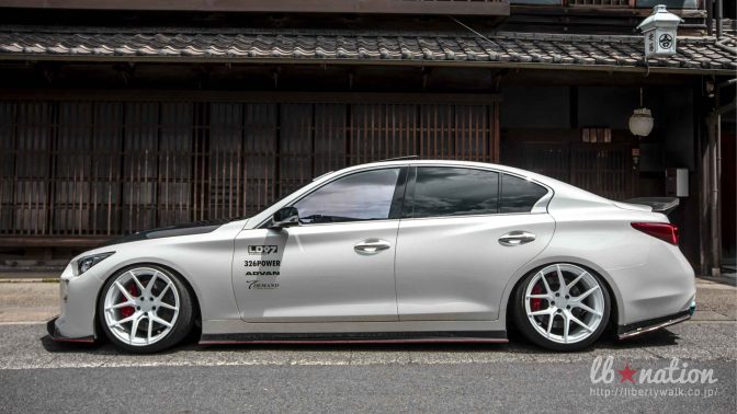 Liberty Walk Infiniti Q50 Complete Body Kit