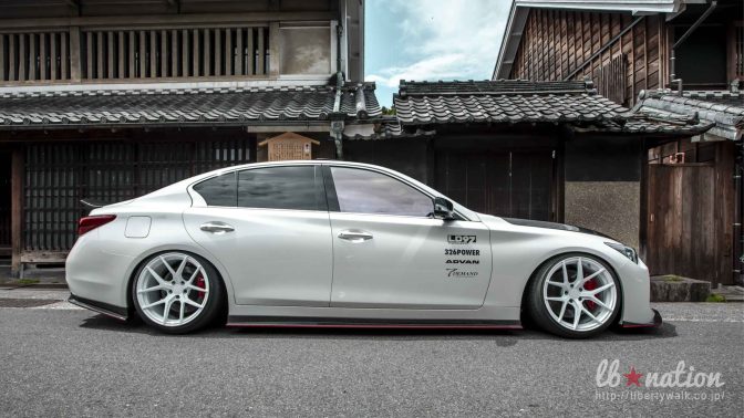 Liberty Walk Infiniti Q50 Complete Body Kit