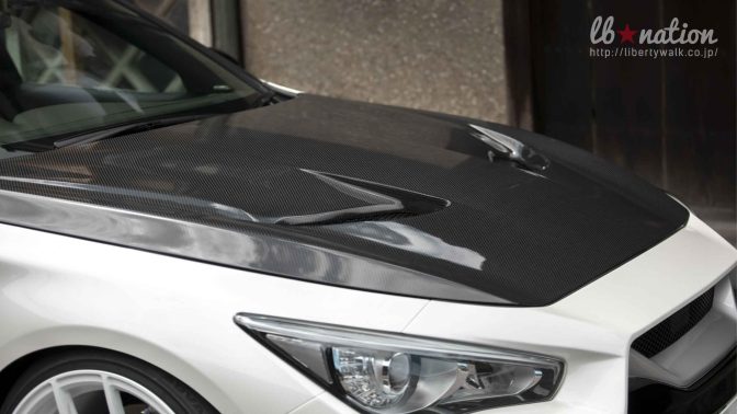 Liberty Walk Infiniti Q50 Complete Body Kit