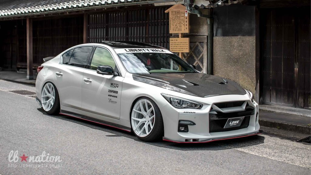 Liberty Walk Infiniti Q50 Complete Body Kit
