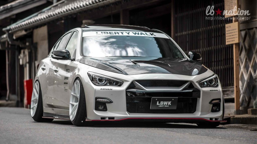 Liberty Walk Infiniti Q50 Complete Body Kit