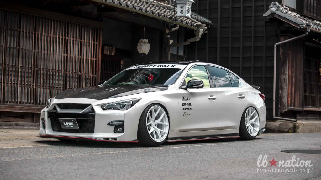 Liberty Walk Infiniti Q50 Complete Body Kit