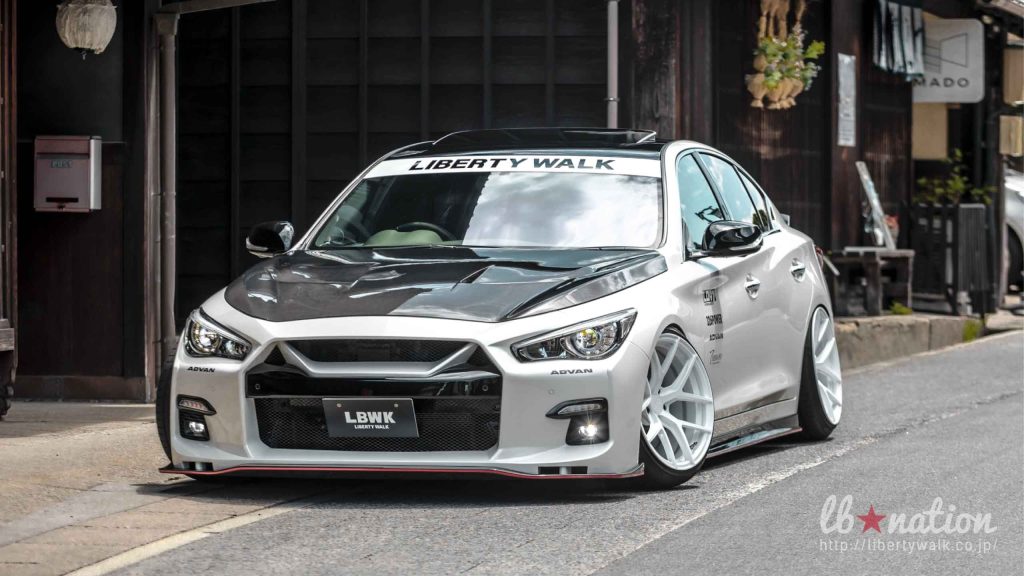 Liberty Walk Infiniti Q50 Complete Body Kit