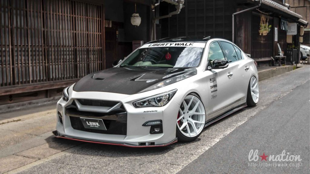 Liberty Walk Infiniti Q50 Complete Body Kit