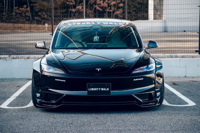 Tesla Model 3 Liberty Walk